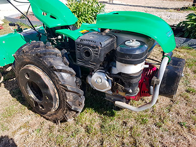 Location de matériel de BTP, espaces verts et nettoyage, Travo'loc, motoculteur